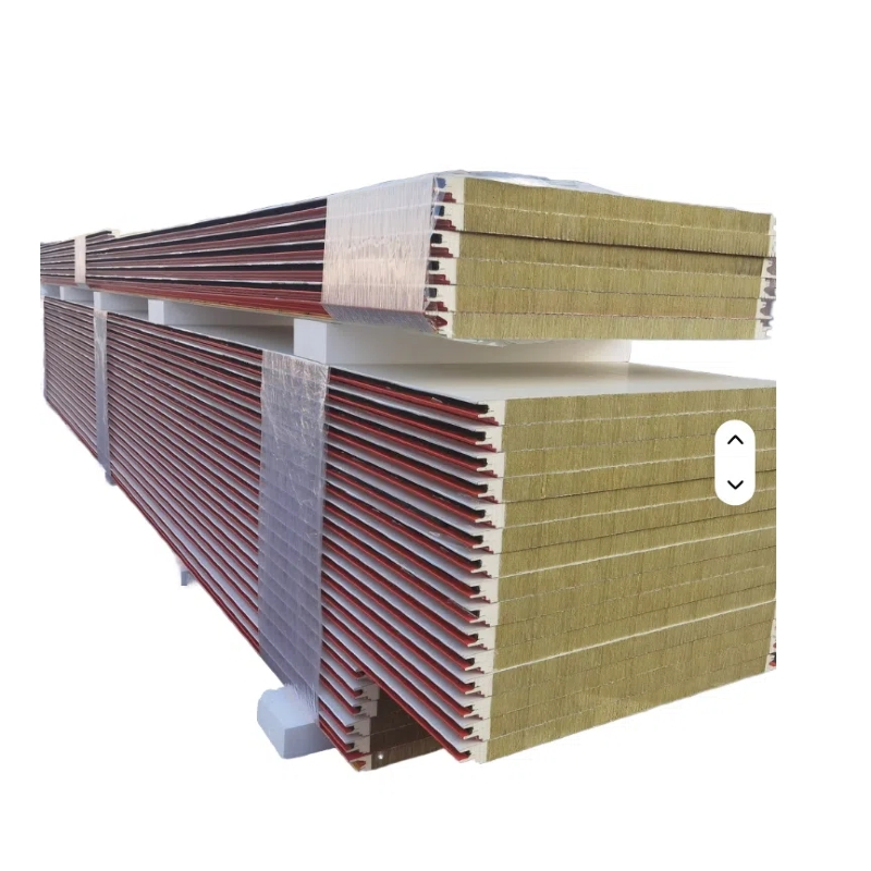 Сэндвич-панель из каменной ваты с огнезащитой для стен