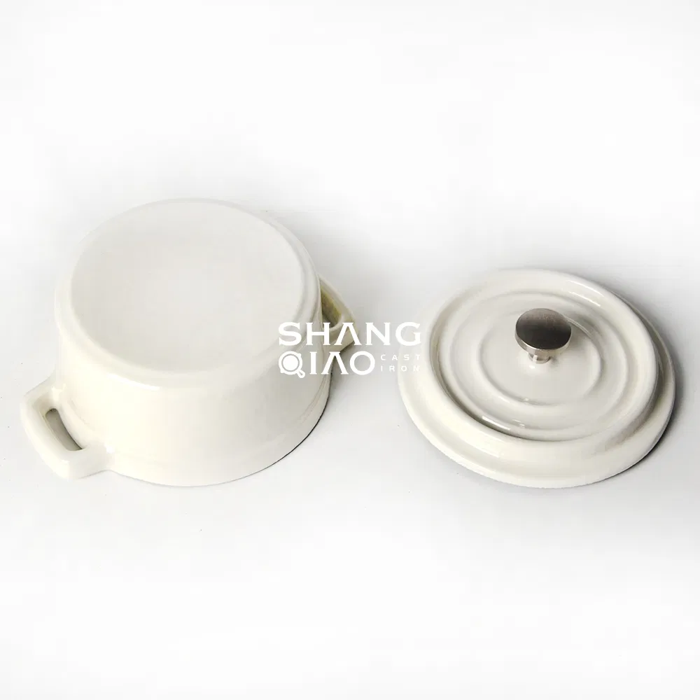 Мини-кокот из чугуна с эмалью, 3 кварты