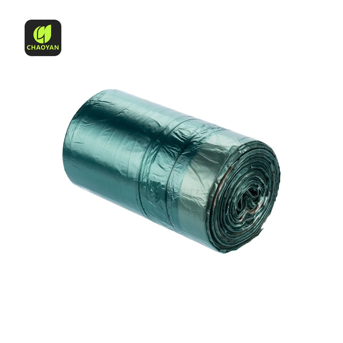 Мусорные пакеты 9 галлонов с логотипом, черные, усиленные