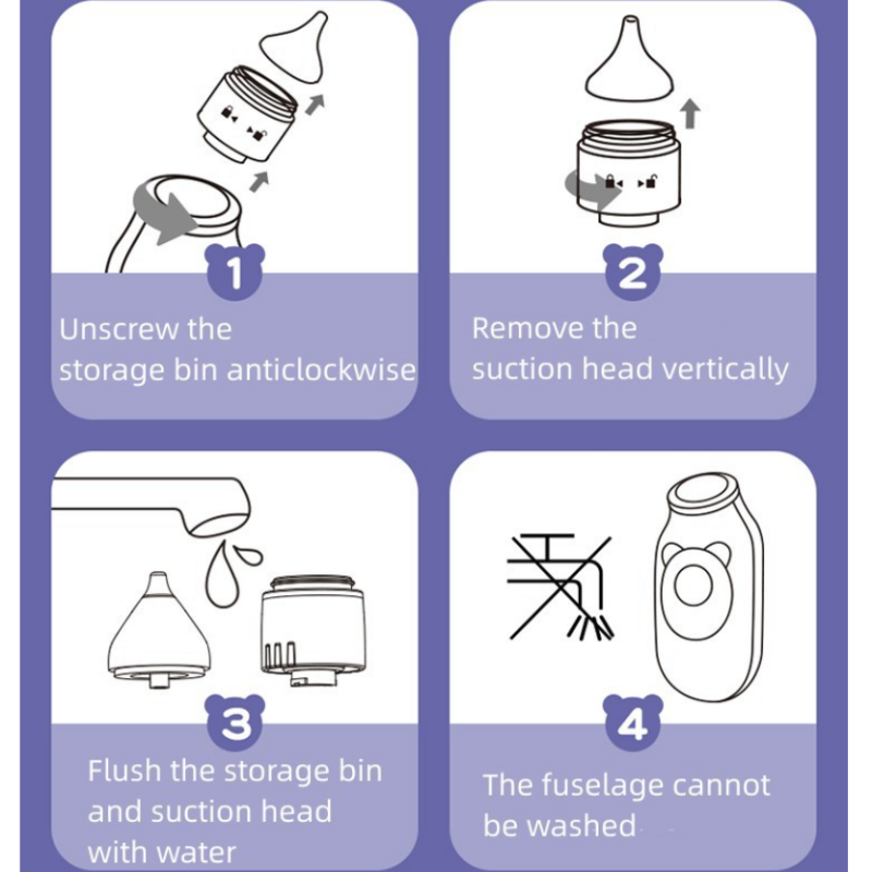 Gentle 3-Mode Electric Nasal Aspirator for Easy Breathing