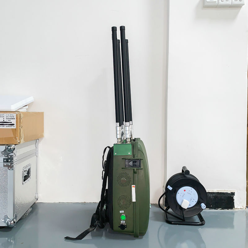 Portable Backpack 8 Bands Full Frequency Jammer Device 360full Range 1-3km Long Range