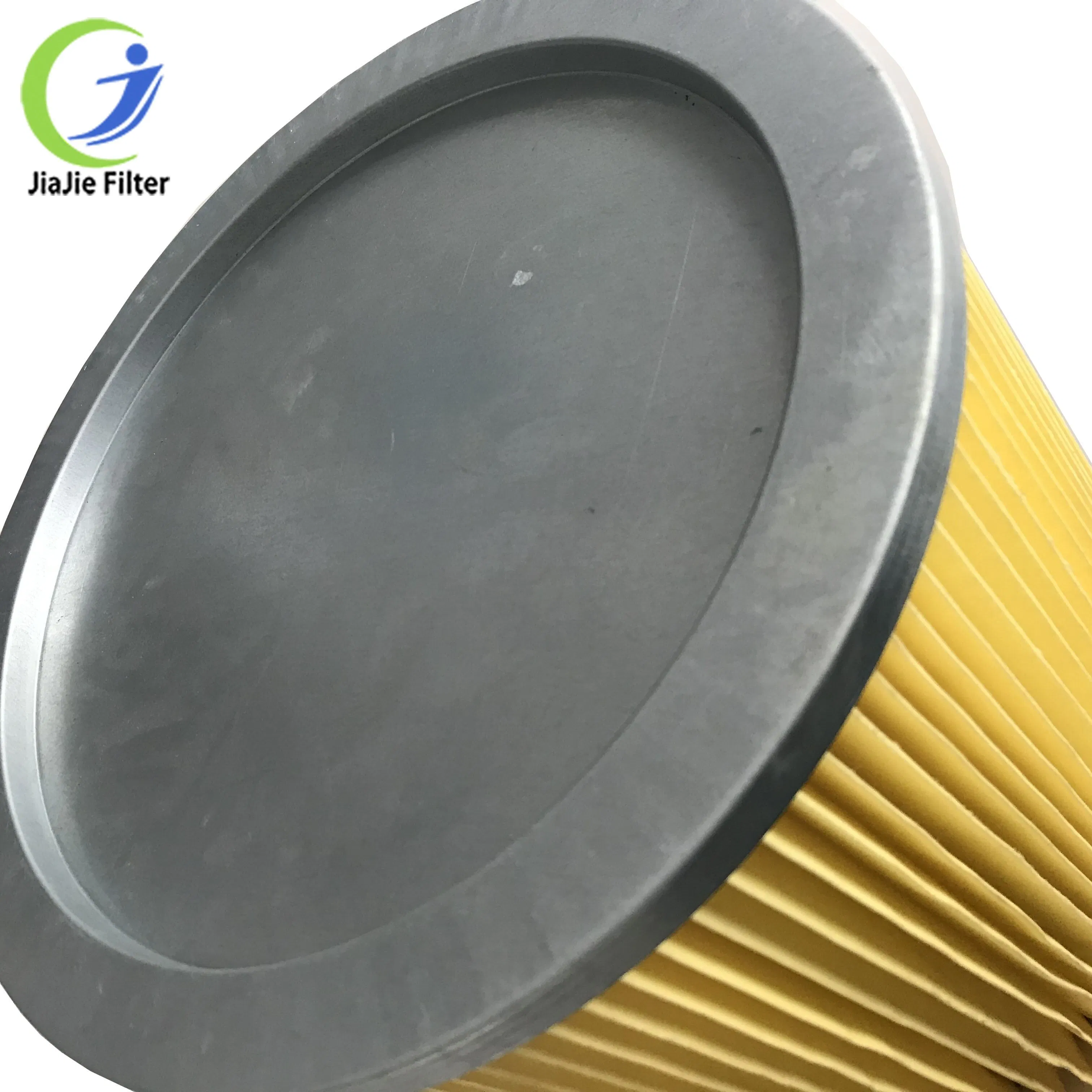 Acuum Cleaner Dust Air Purifier Home Appliance Part Circular Soft Rubber Mesh Filter Cartridge Yellow Paper for Boschs Gas12-50
