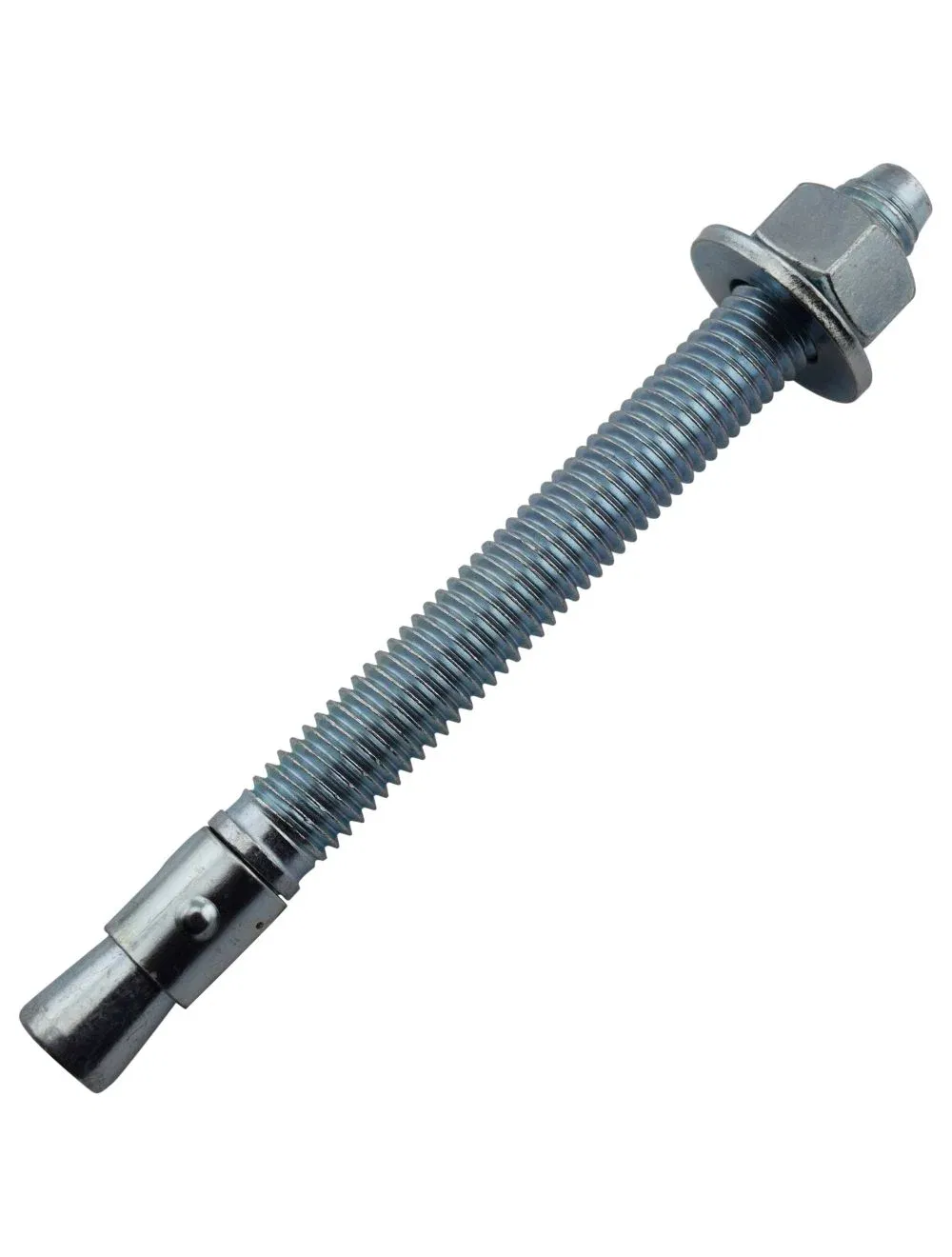 Manufacturer Wholesale Zinc-Plated Mild-Steel Through Bolt Expansion Wedge Anchor Bolt