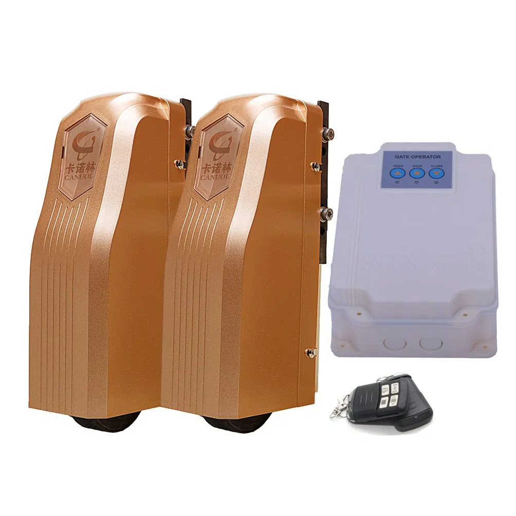 Hot Sale Supports WiFi and Bluetooth Mobile Phone Remote Door Opening Roller Type Swing Gate Motor Automatic Gate Opener