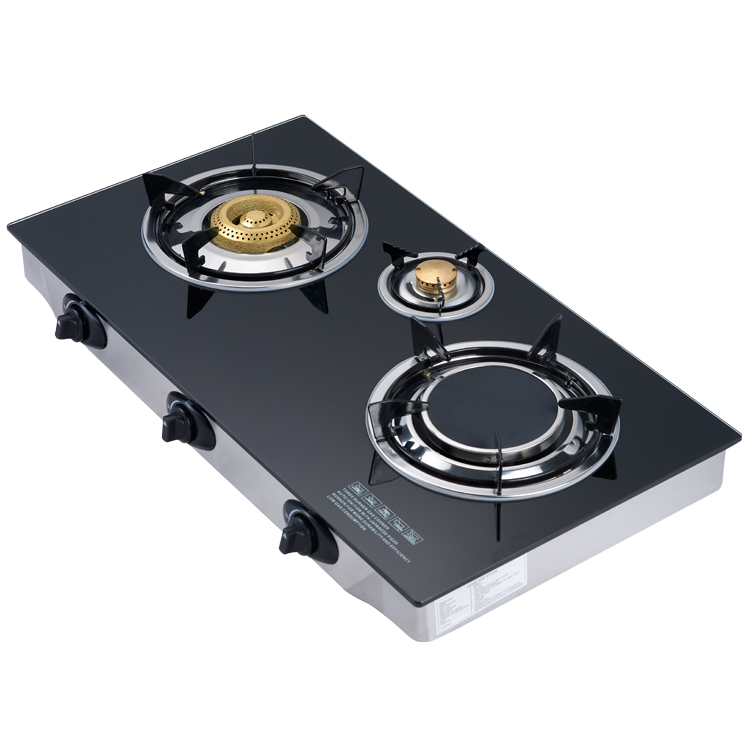 High Quality Mulit Function Automatic Ignition 3 Burner Cooking Infrared Heavy Duty Gas Burner Stove