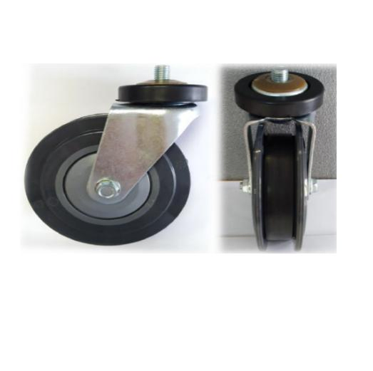 125mm Rampla Wheel with for Supermarket Shopping Cart