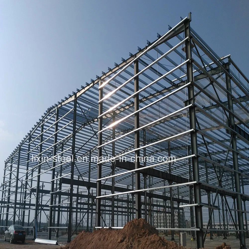 Galvanized Steel Purlin Storage Shed Steel Structure Warehouse