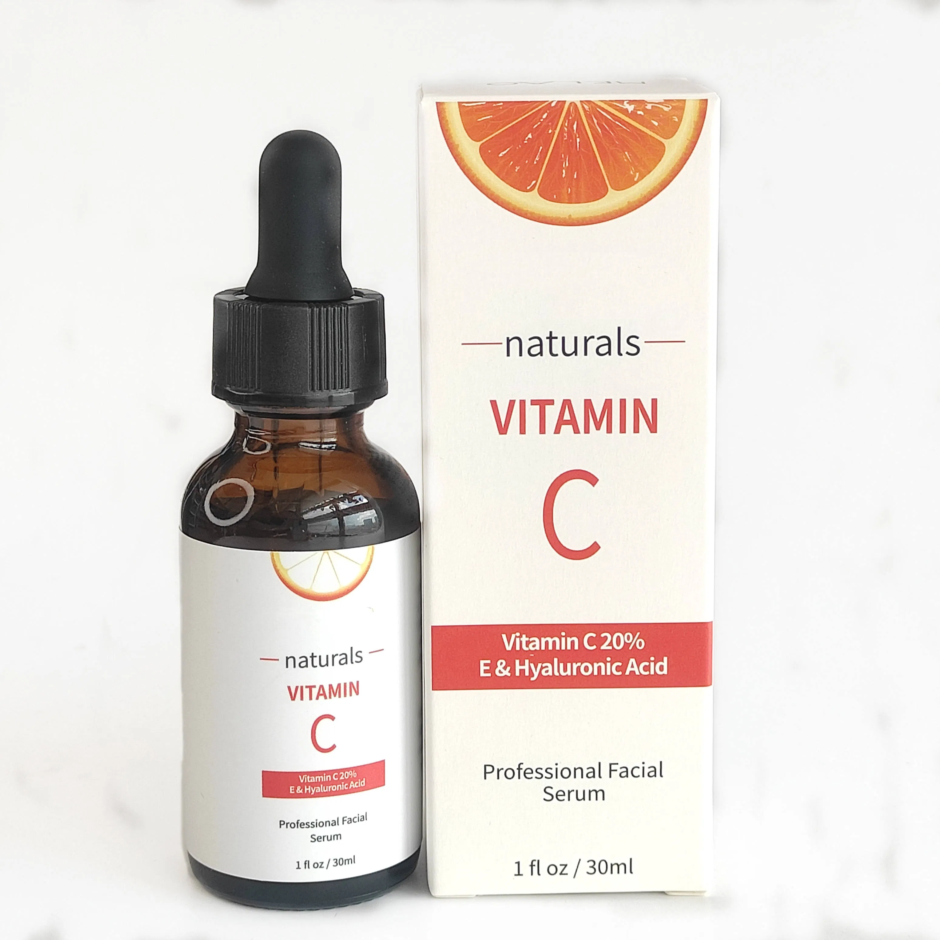 Vitamin C Skin Whitening Anti-Wrinkle Moisturizing Anti-Aging Facial Serum Private Label