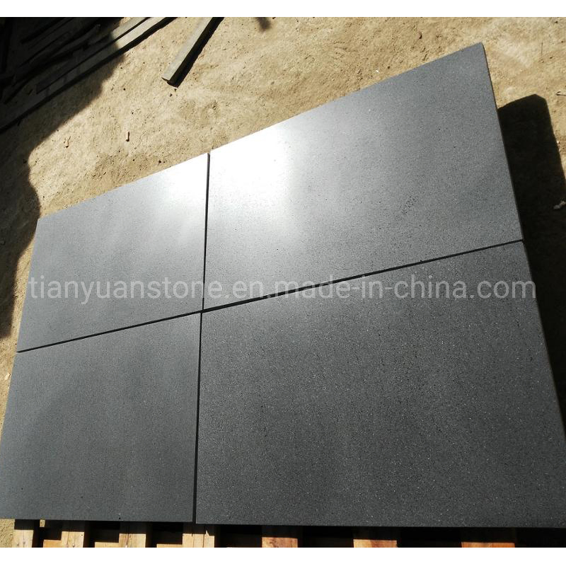 Natural Honed Grey Stone Basalt for Pavers/Wall/Floor Tile