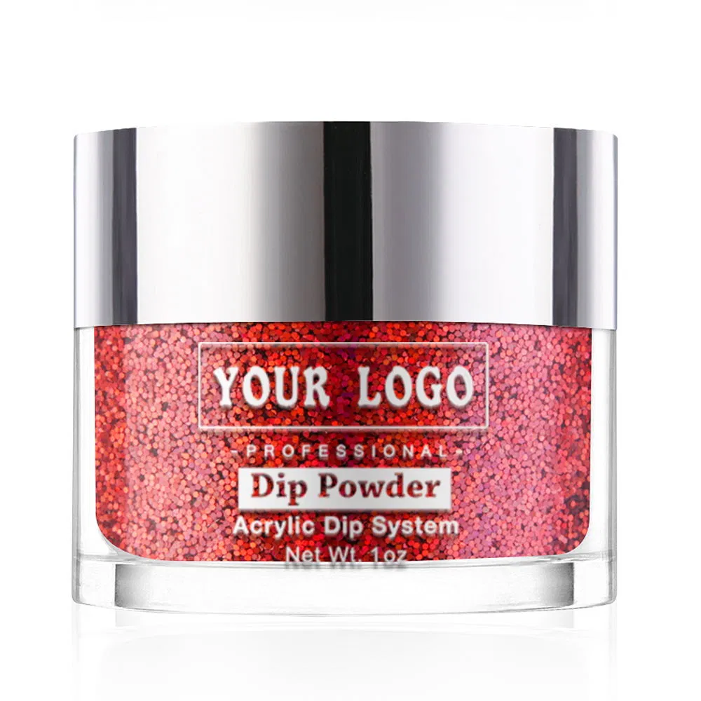 Bulk Private Label 3 in 1 Glitter Acrylic Powder for Nails