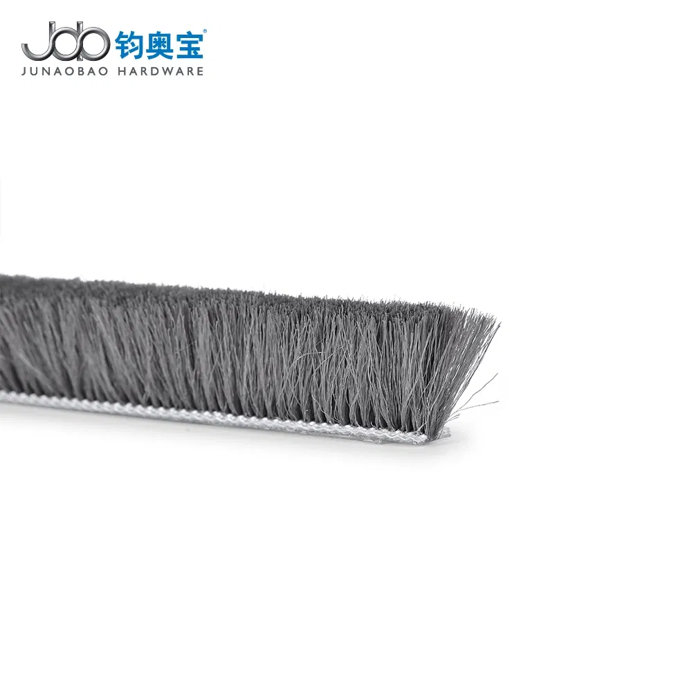 Job Free Sample Door and Window Brush Weather Sealing Brown Weather Stripping