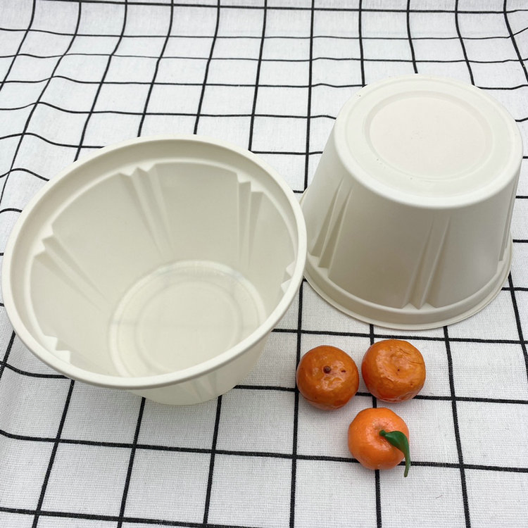 Disposable Microwavable Cornstarch Bowl