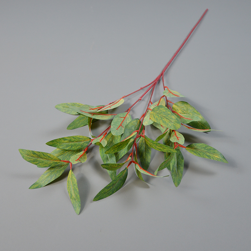 Листья эвкалипта искусственные длинные для декора