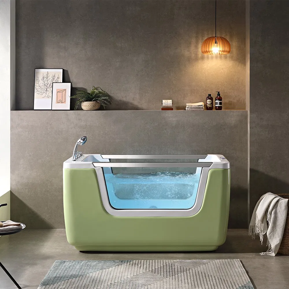 Детская ванна SPA с гидромассажем, серая