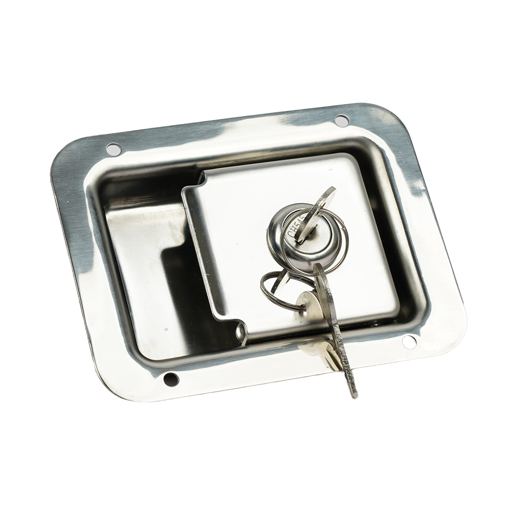 Recessed Door Handle Car Paddle Rotary Latch Look