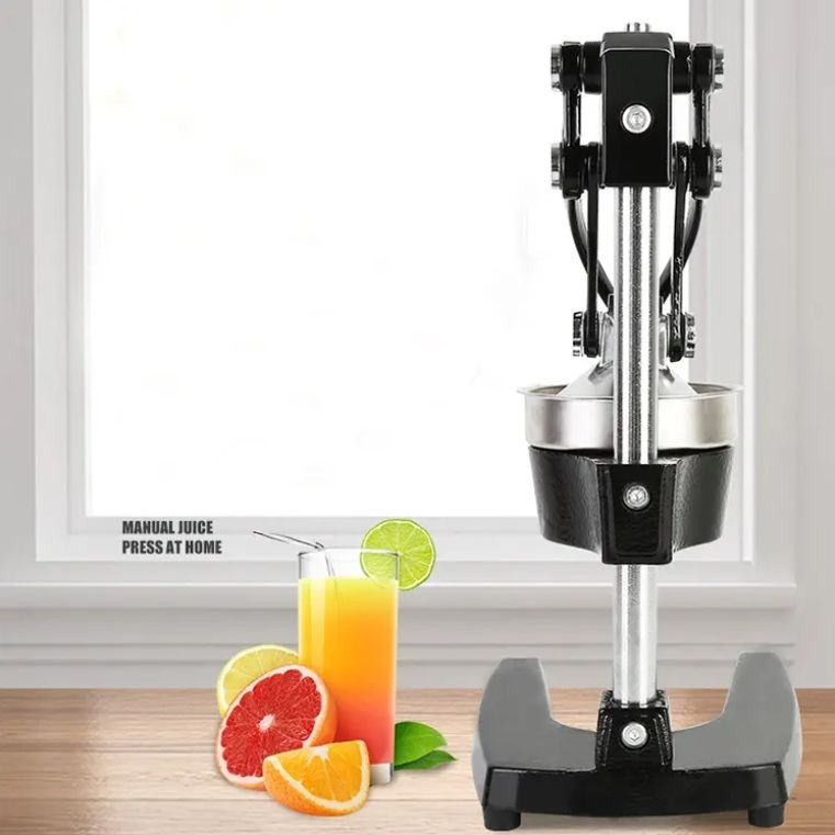 Commercial Manual Fruit Juicer Machine Stainless Steel Vertical Hand Press Squeezer Extractor Orange Juicer