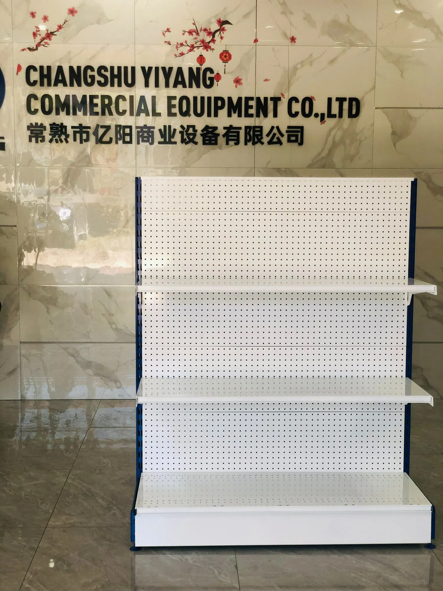 High Quality New Design Supermarket Shelf with Double-Sided Display Gondal Shelf