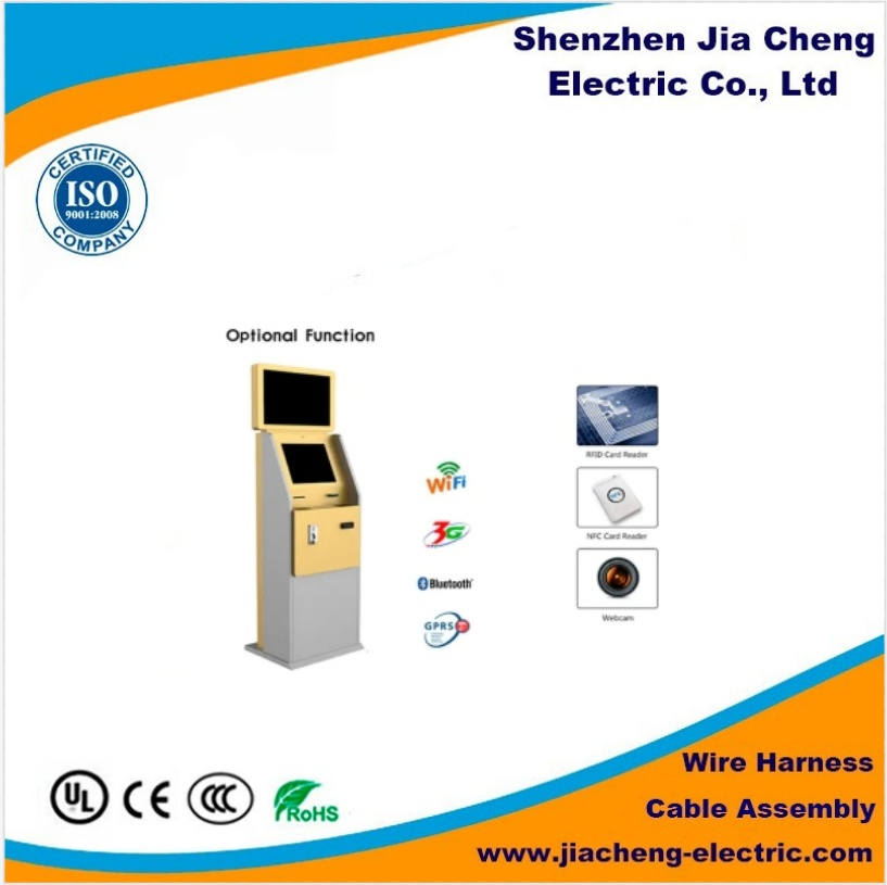 Self Service Kiosk ATM Touch Screen Kiosk LCD Digital Interactive Kiosk