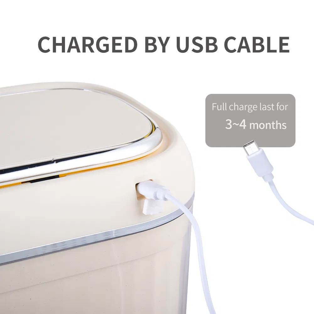 Умная мусорная корзина с датчиком движения