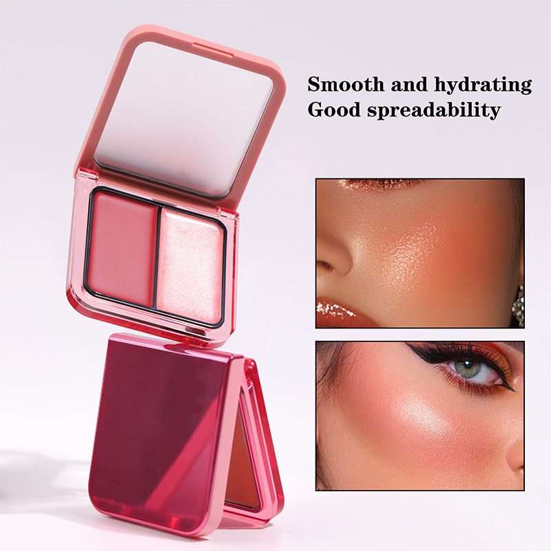 New N&D Luminous Blush Cream with Glowing Highlighter for Radiance