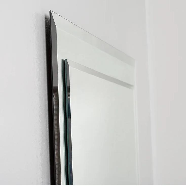 2mm 3mm 4mm 5mm 6mm Bevelled Edge Silver Miror