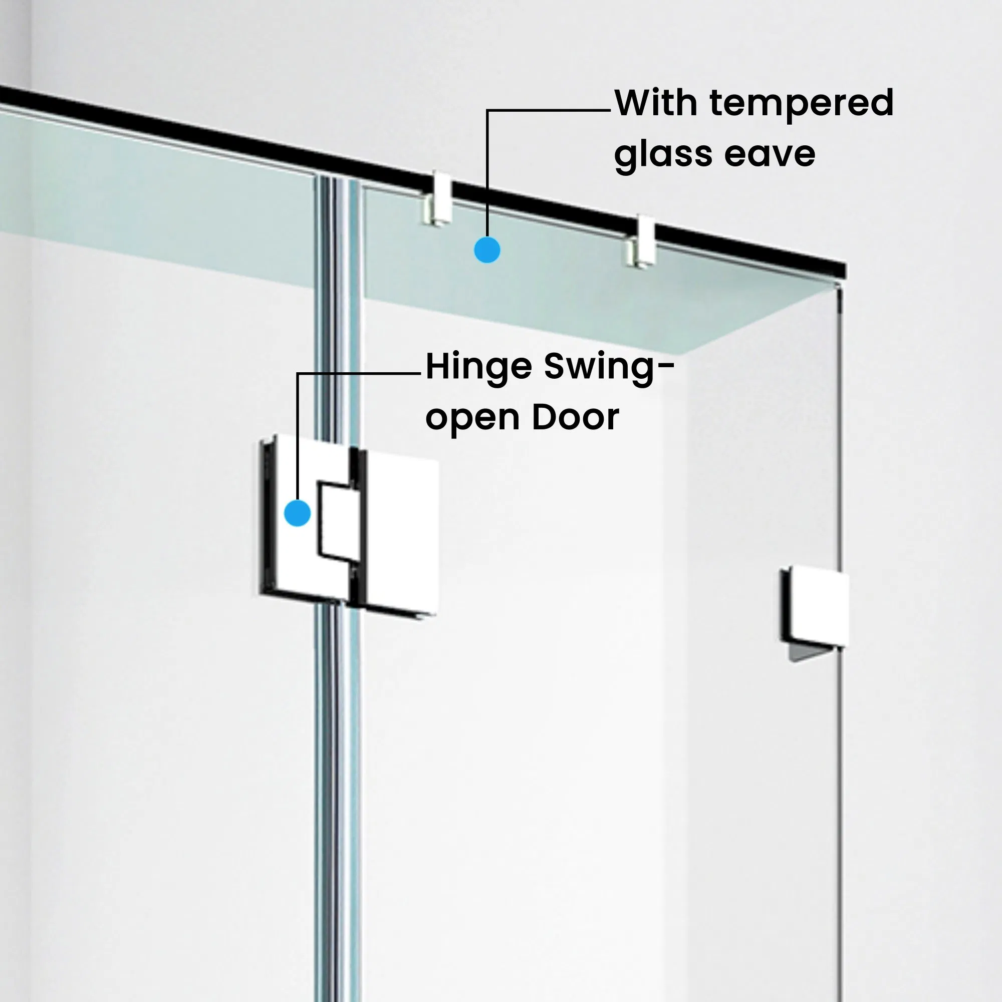 2025 New Design Modern Rectangular Showerroom, Shower Enclosure Kit