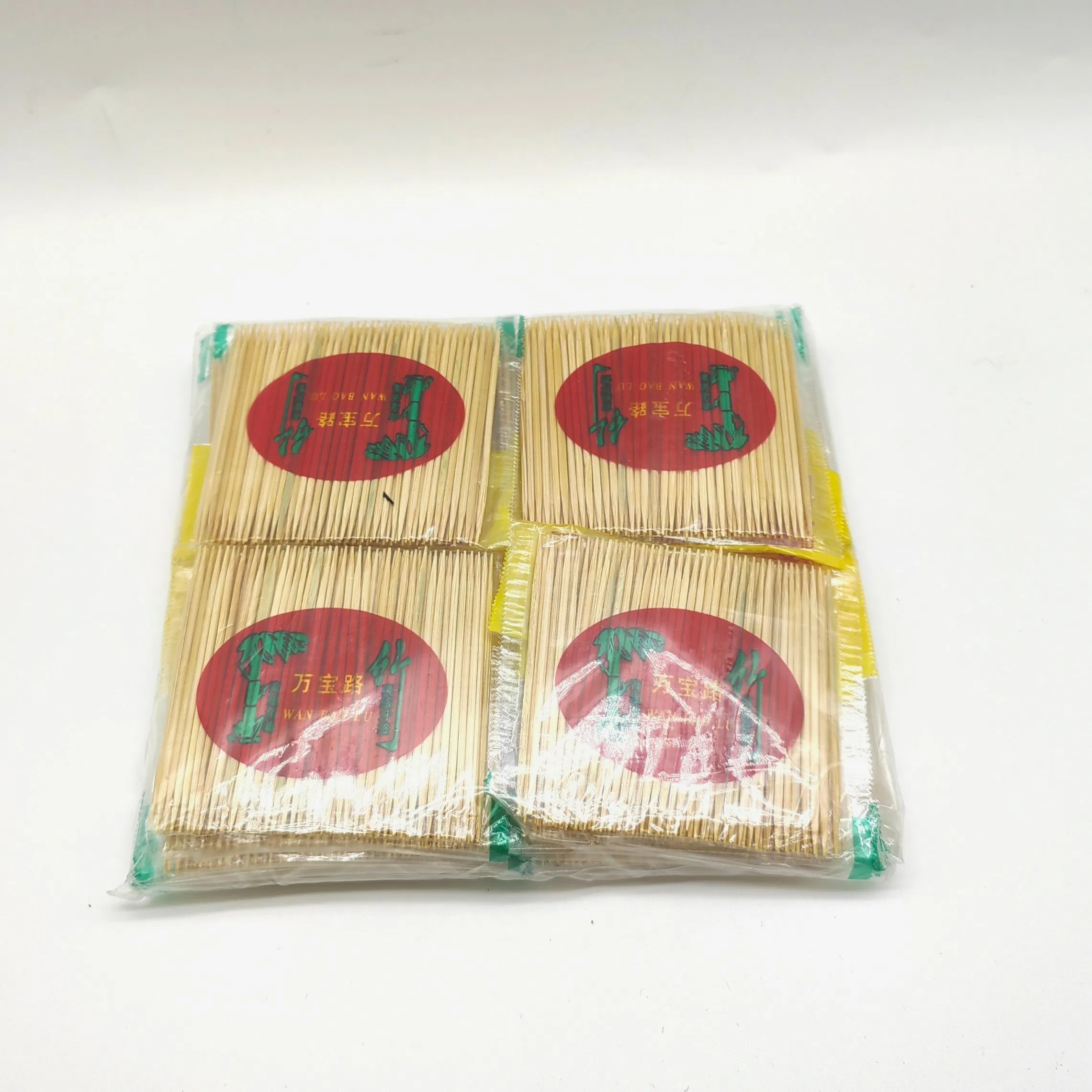 Bamboo Wooden Toothpicks Round, Strong, Splinter-Free for Teeth and Appetizers