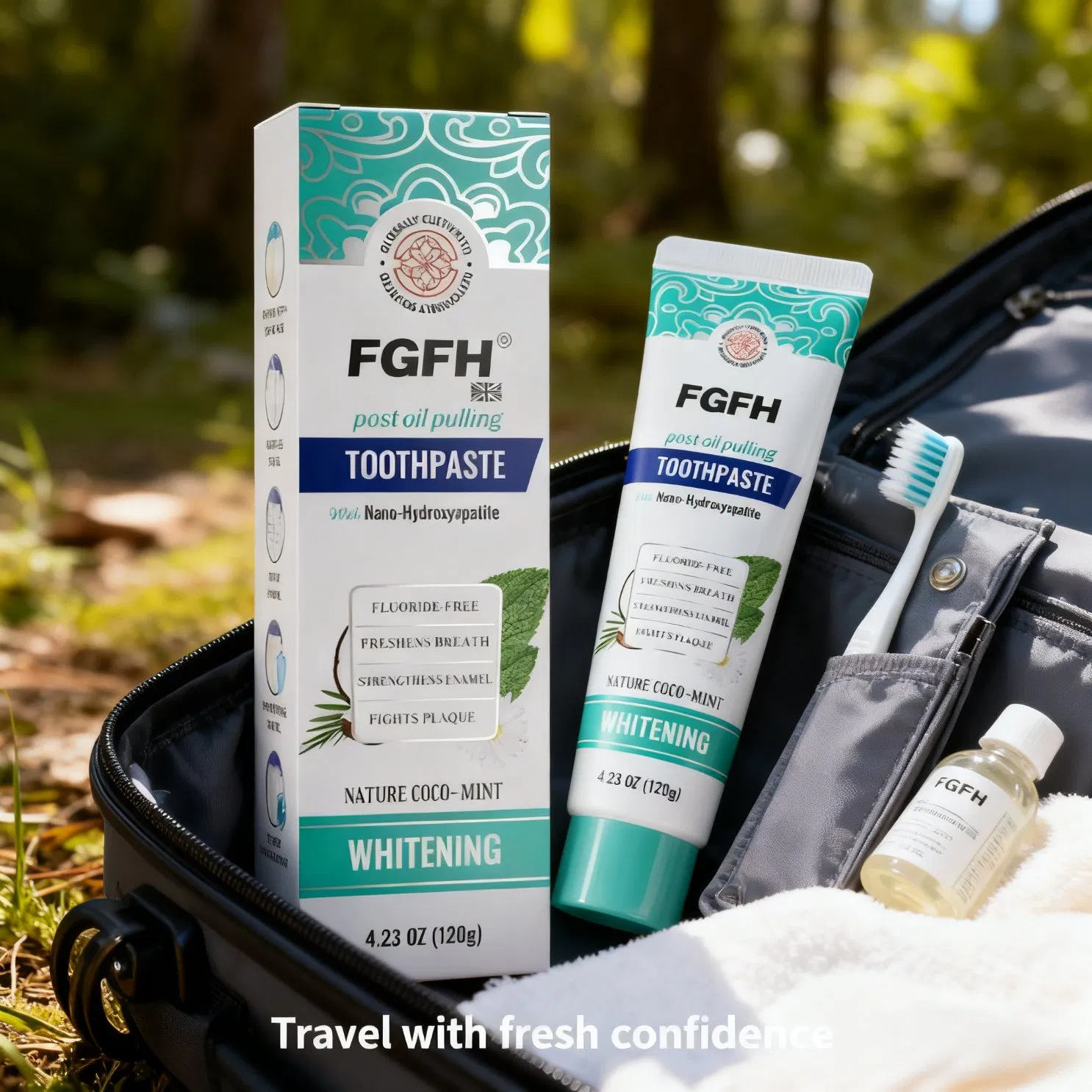 Зубная паста для чувствительных зубов с отбеливанием