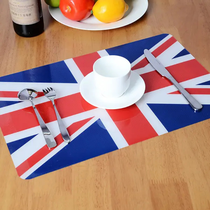 Stylish Durable Plastic Kids PP Printed Placemat for Modern Dining Table Decor
