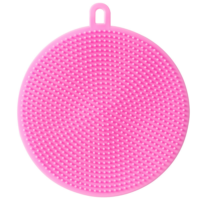 Multi-Purpose Reusable Silicone Cleaning Brush Scrubber for Everyday Cleaning