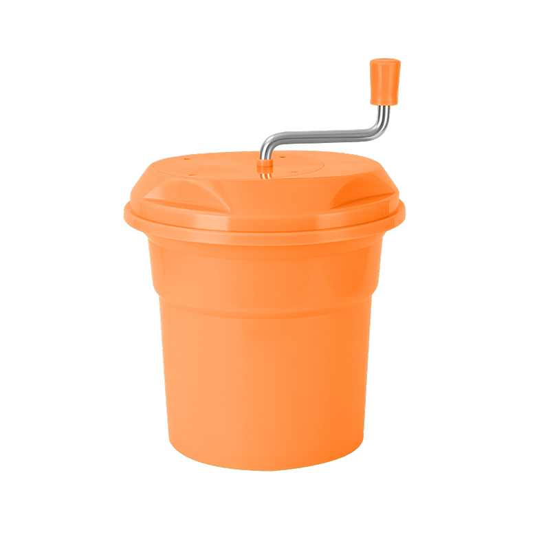 High-Efficiency Extra-Large Plastic Salad Spinner: Hand-Crank Veggie Dryer for Greens