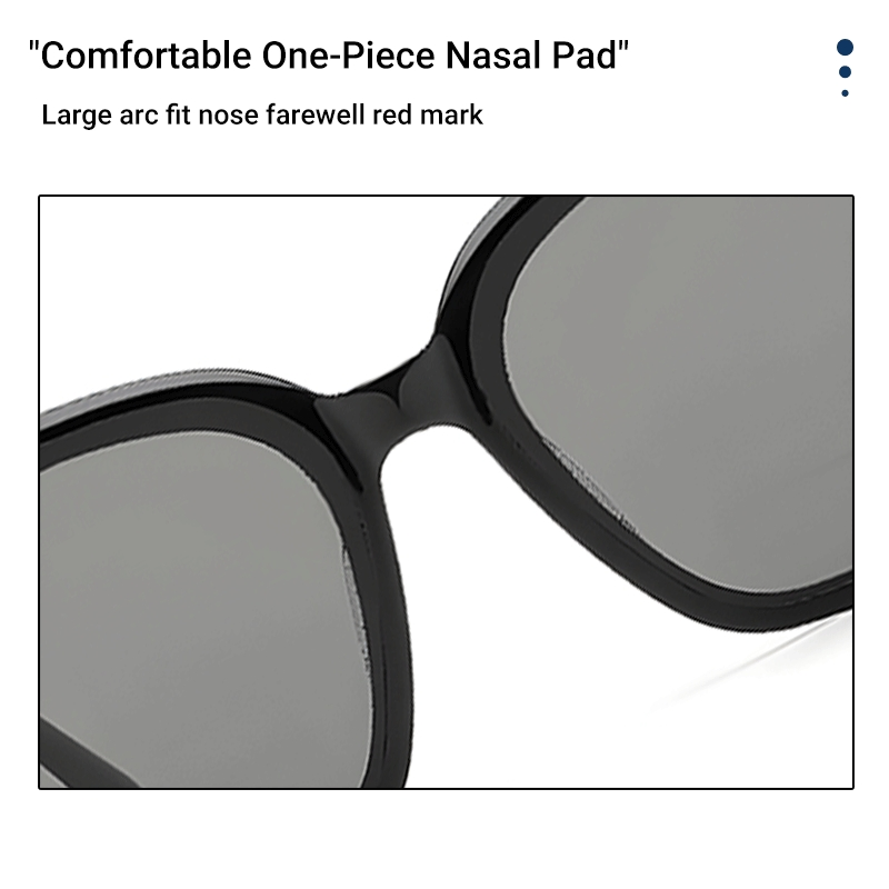 Hot Selling Rivet Square Sleek Acetate Frame Gafas De Sol Acetato Luminotherapie Oversized Retro Sunglasses