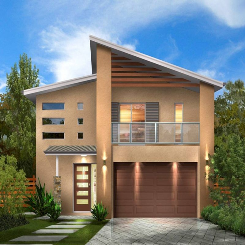 Windproof Steel Structure Prefabricated House Hurricane Light Steel Villa