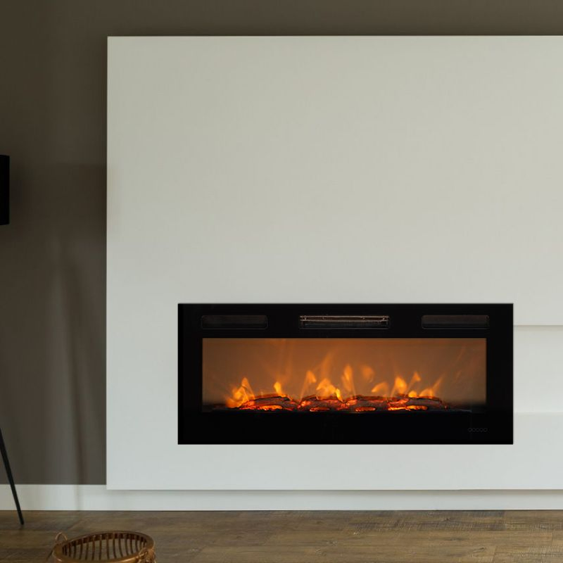 Quality Guaranteed Certified Recessed Decor Fireplace with 1500W Power with Long Service Life