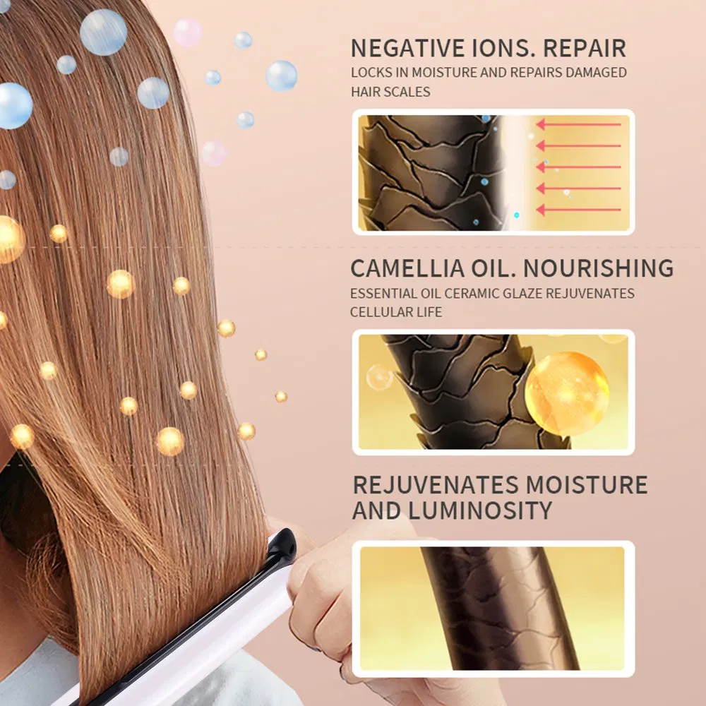 Professional LCD Display Hair Straightening Iron Hair Straightener
