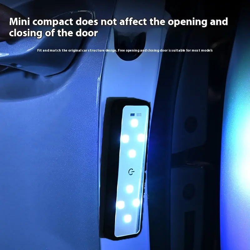 Светодиодная проекция для авто с USB-зарядкой, 2 шт.