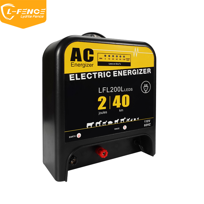 Lydite Lfl200L Farm Portable AC Power Energizer for Electric Fence