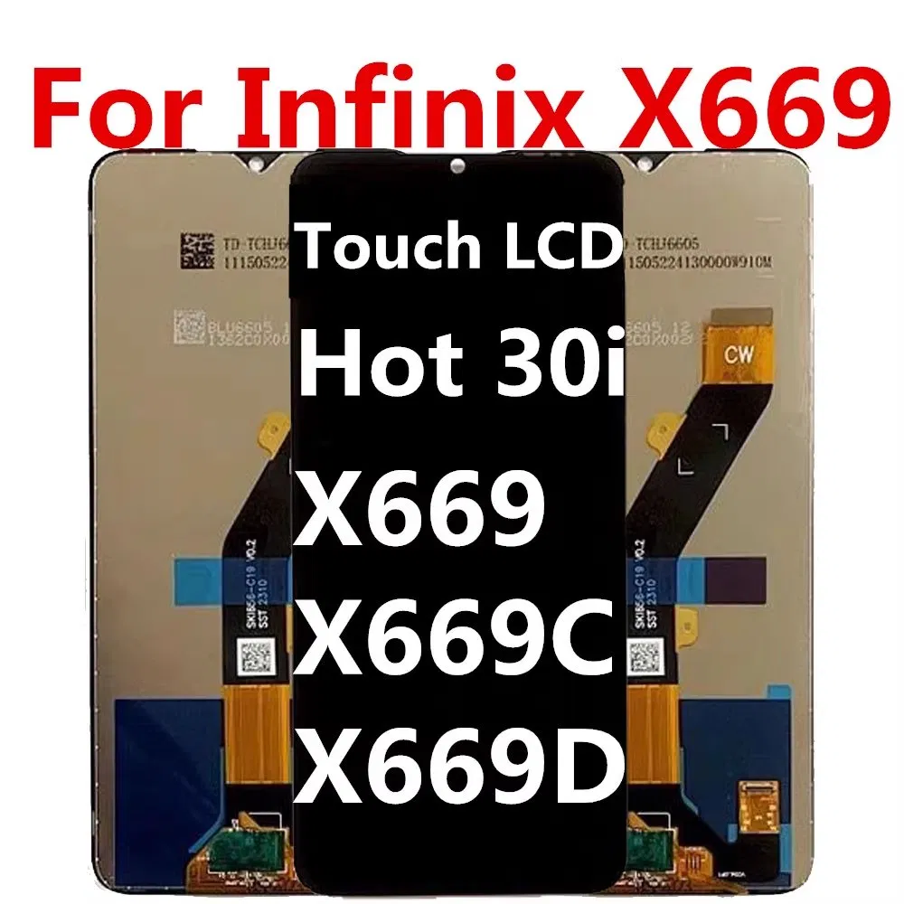 for Infinix Hot 30I X669 X669c X669d LCD Display Screen