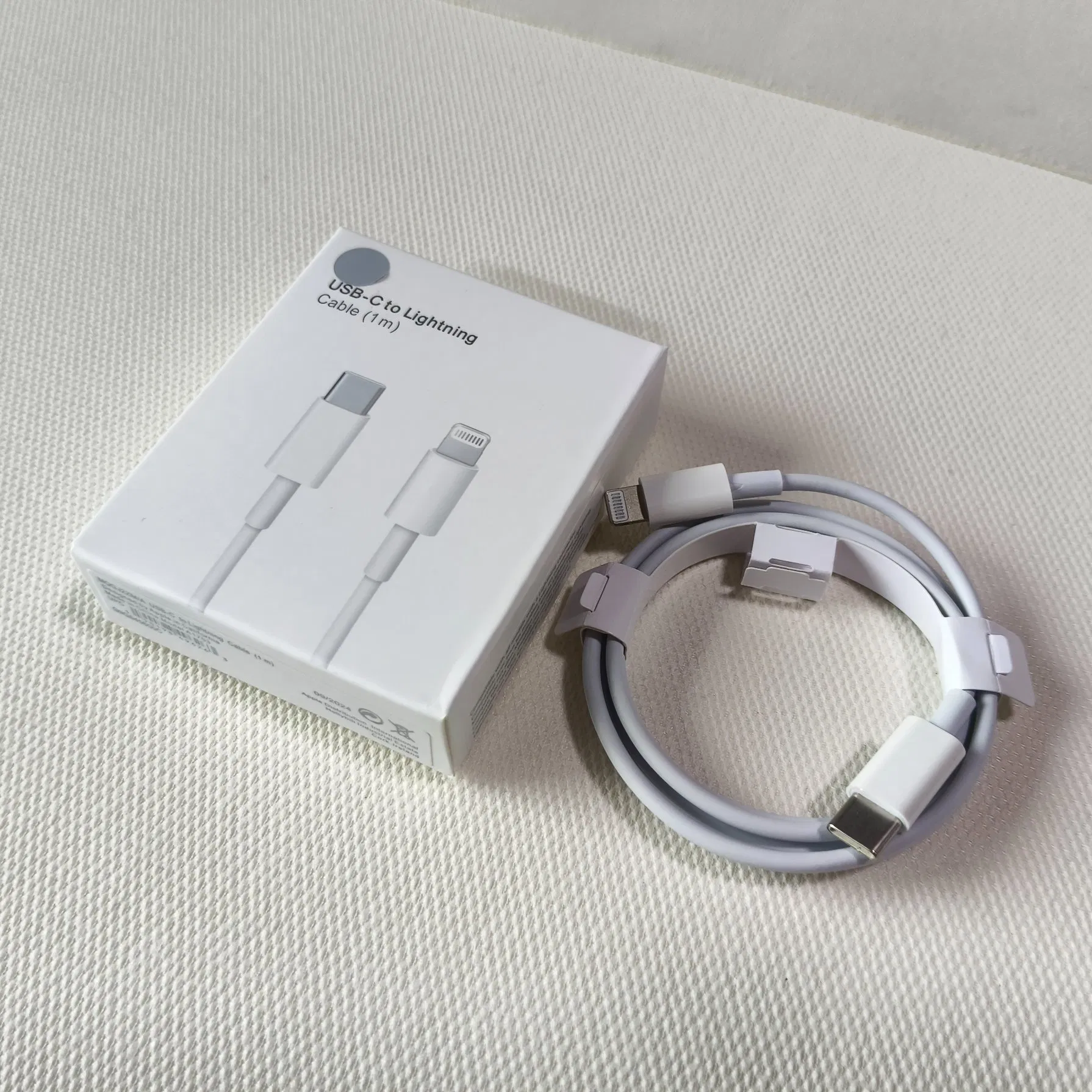Кабель USB-C — Lightning 1м, 60W, быстрая зарядка