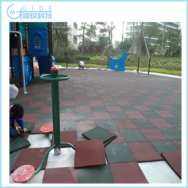 Elastic Weight Lifting Gym Rubber Floor Mat with EPDM Granules