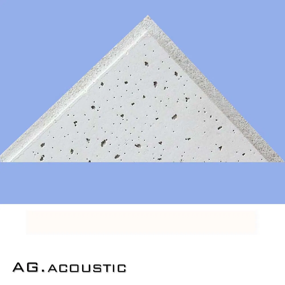 AG. Acoustic Decorative Material Sound Proof Wall Panel Acoustic Mineral Wool Ceiling Tiles for School