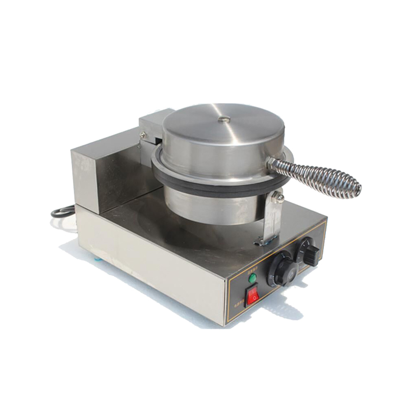 Commercial Stainless Steel Electric Single Plate Ice Cream Cone Waffle Maker Cone Ice Cream Machine