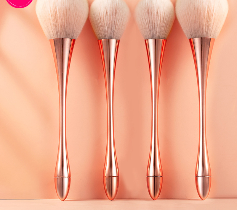 Lumbar Makeup Brush Single Bracket High Cup Design Blush Loose Makeup Tool Brush Supplies