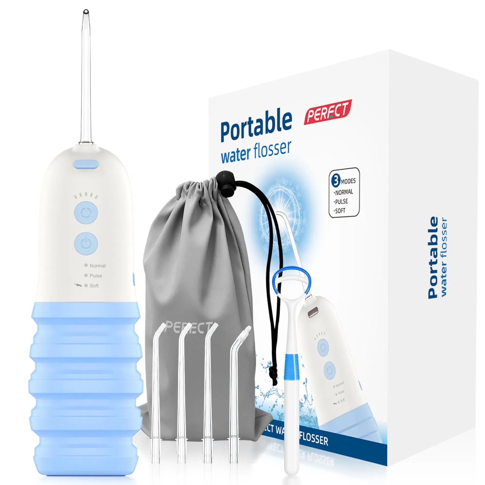 China Supplier Portable Water Flosser Rechargeable Dental Oral Irrigator
