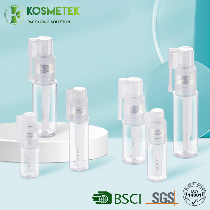 Good Sealing Pet Plastic Body Hair Powder Spray Bottle with Long Nozzle