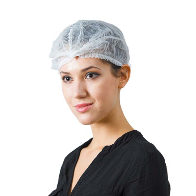 Disposable Non Woven Hairnets/ Bouffant Cap/ Head Cover