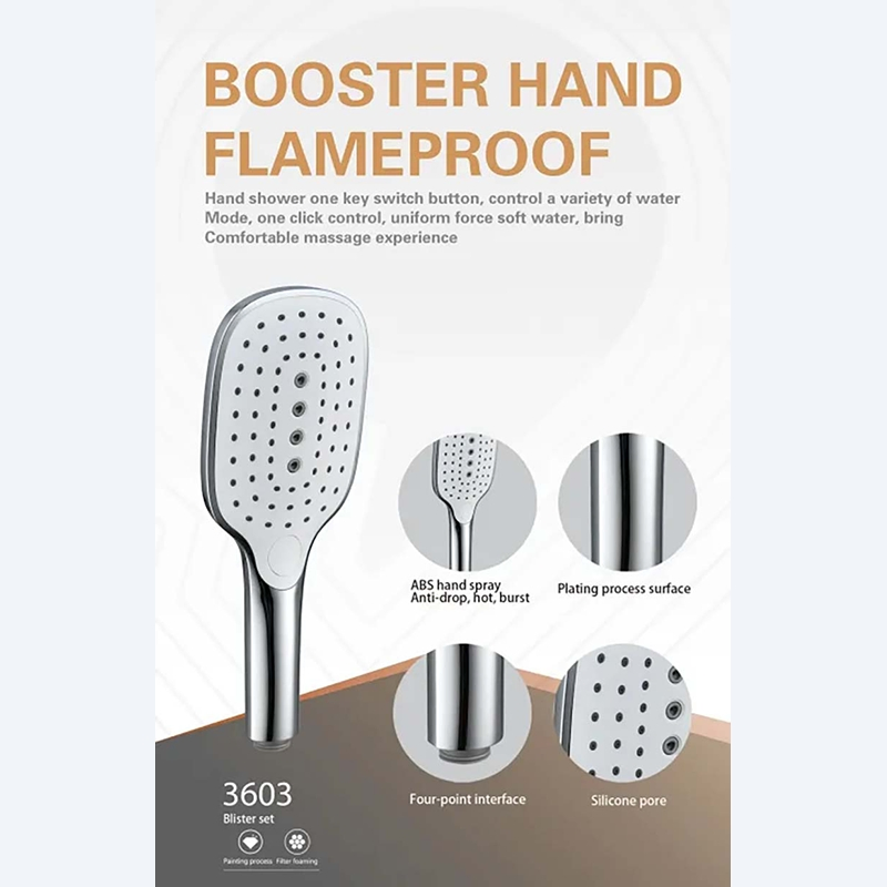 Modern Wall-Mounted Exposed Shower Mixer for Stylish Bathrooms