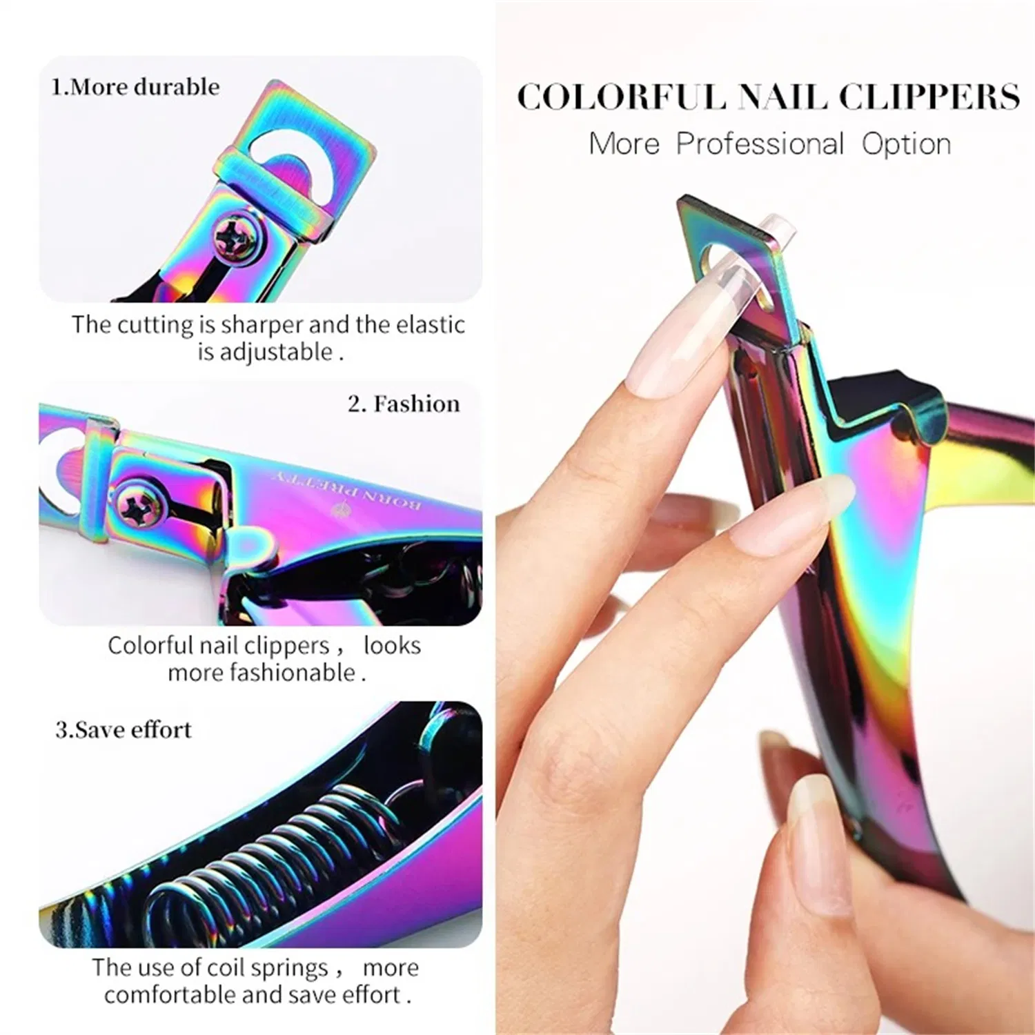 Manicure Tools French Style U Shape Nail Tips Cutter
