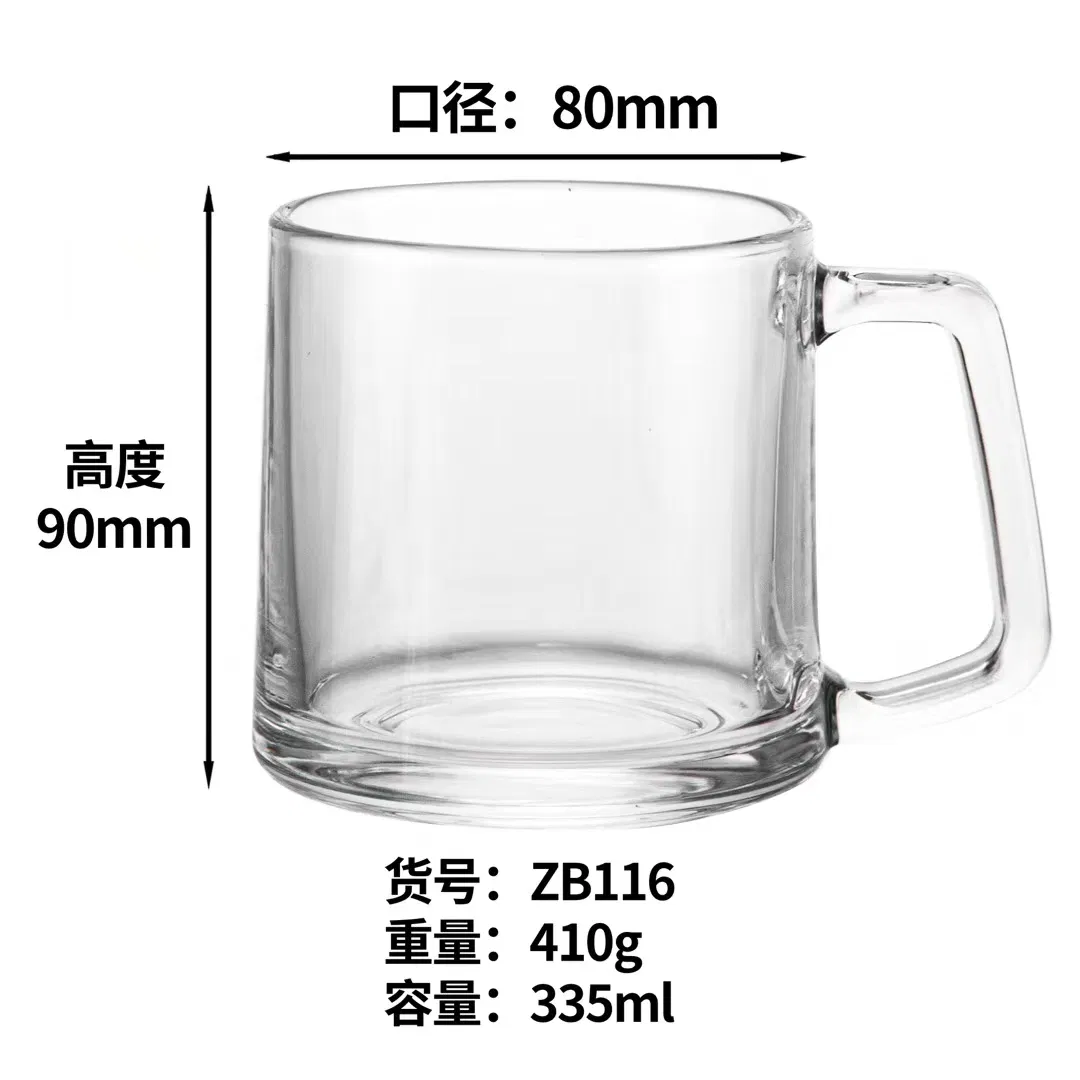 Best Choice Glass Handle Cup Heat Resistant for Coffee and Hot Chocolate