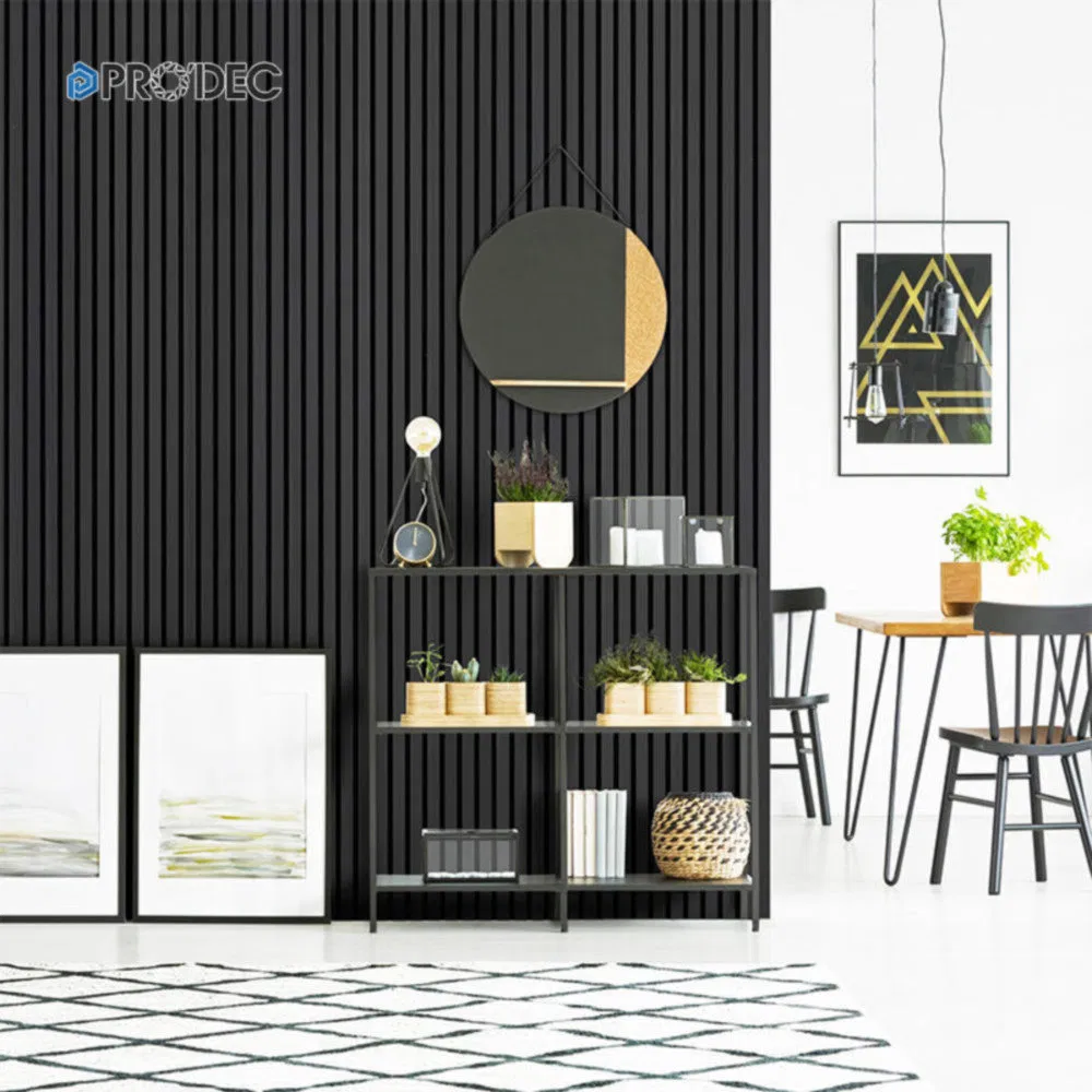 Noise Reduction OEM Custom Wood Acoustic Wall Panel for Shopping Mall